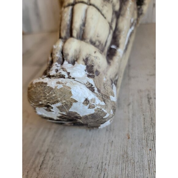 Skull large foam AS IS head Halloween prop home decor bowl unique - Picture 6 of 15